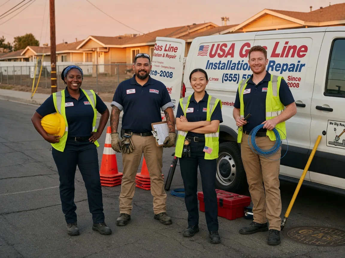 Gas Line Installation company in Cusick, WA